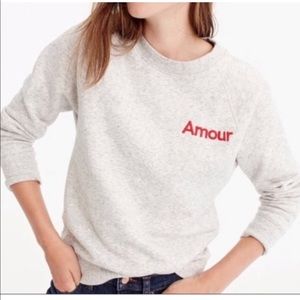 Jcrew Amour Crew Sweatshirt - size M